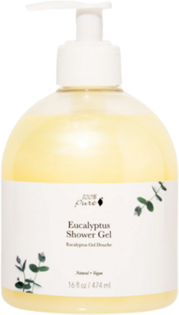 100% Pure Shower Gel Big - Eucalyptus