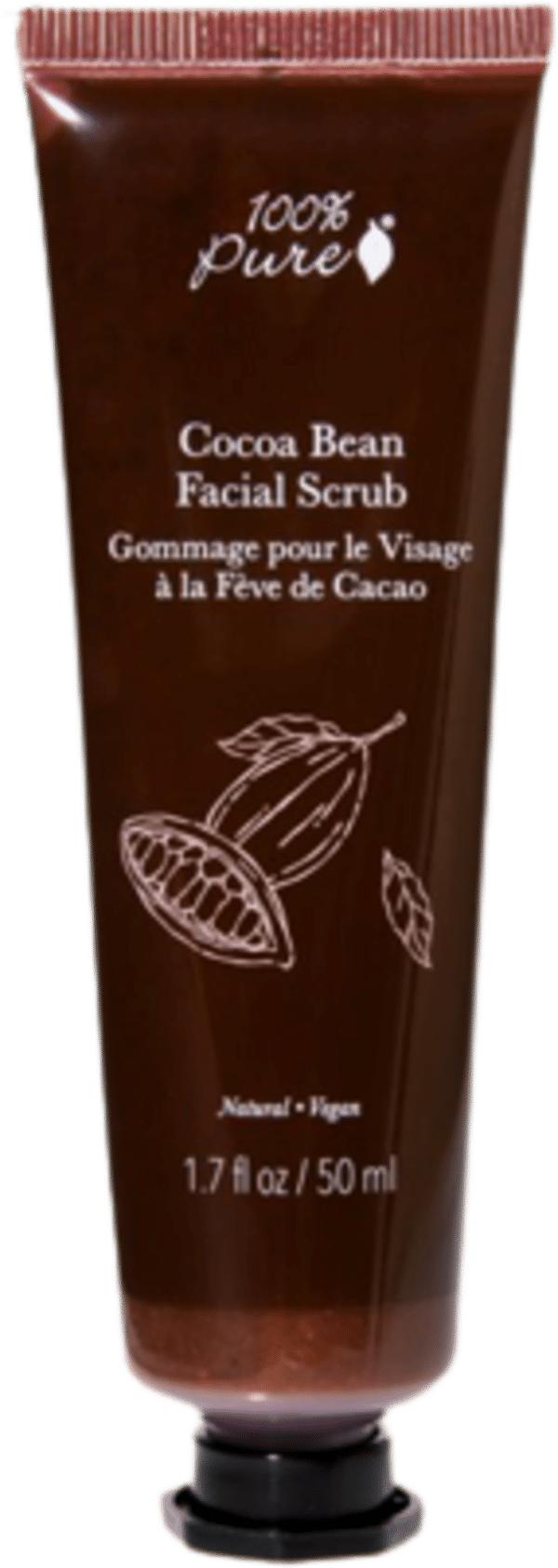 100% Pure Cocoa Bean Facial Scrub - 50 ml