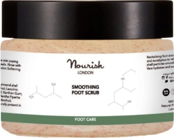 Nourish London Smoothing Foot Scrub - 100 ml