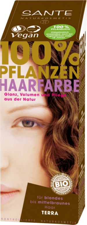 SANTE Pflanzen-Haarfarbe Terra - 100 g