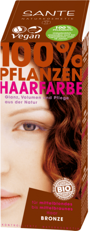 SANTE Pflanzen-Haarfarbe Bronze - 100 g