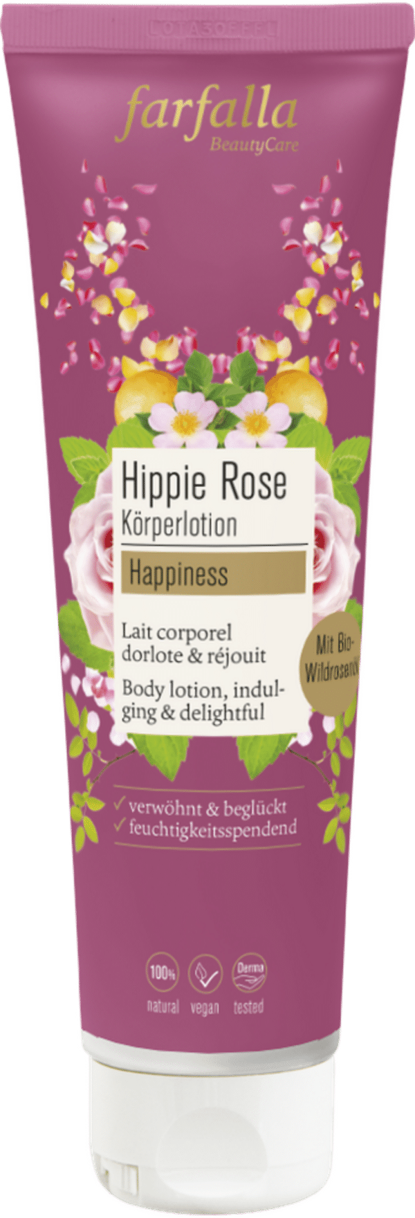 farfalla Hippie Rose Körperlotion - 150 ml