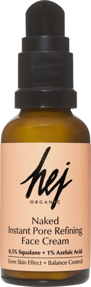 HEJ ORGANIC Naked Instant Pore Refining Face Cream - 30 ml