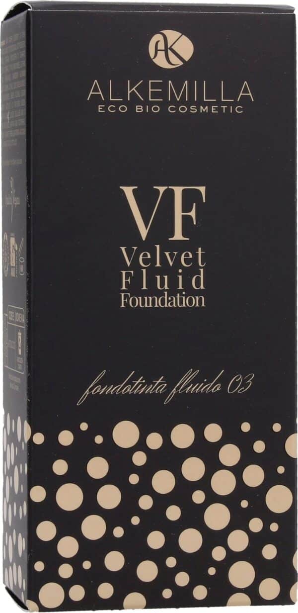 Alkemilla Eco Bio Cosmetic Velvet Fluid Foundation - 03