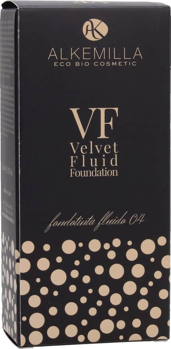 Alkemilla Eco Bio Cosmetic Velvet Fluid Foundation - 04