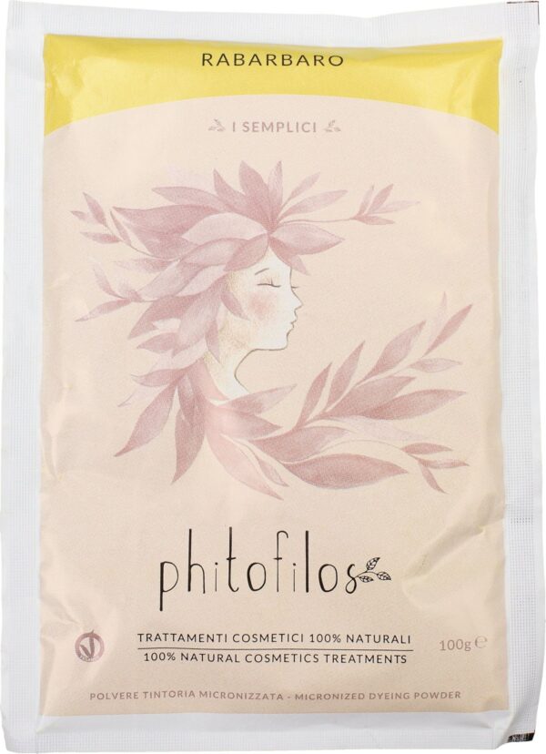 Phitofilos Reines Rhabarber-Pulver - 100 g