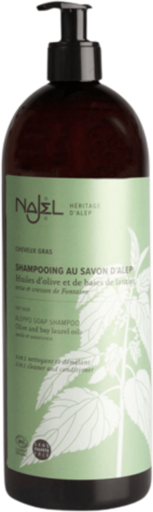 Najel Aleppo-Seife Shampoo für fettiges Haar - 1 l