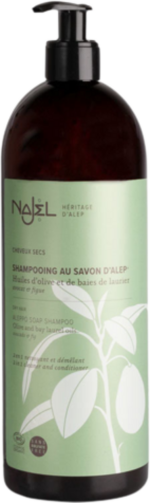 Najel Aleppo-Seife Shampoo für trockenes Haar - 1 l