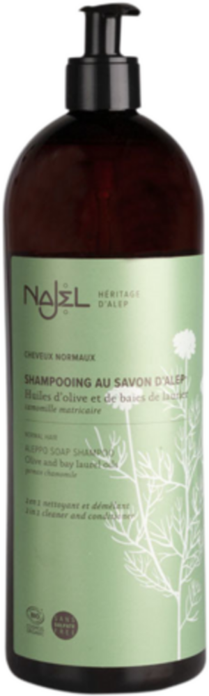 Najel Aleppo-Seife Shampoo für normales Haar - 1 l