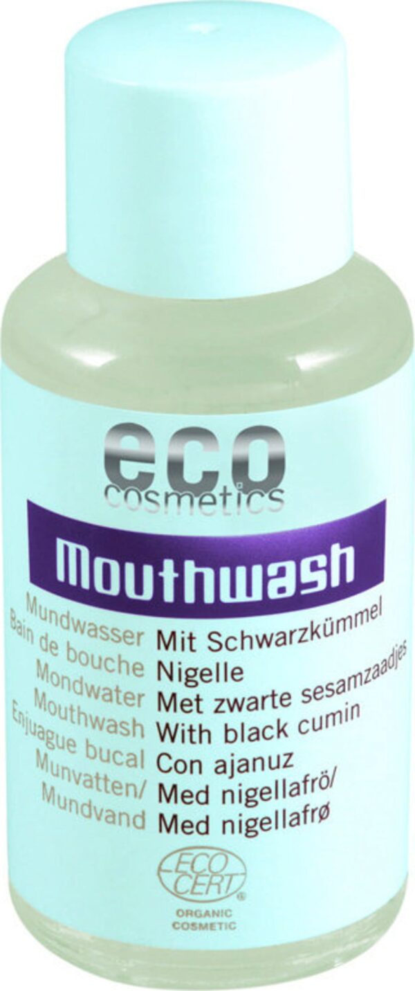 eco cosmetics Schwarzkümmel-Mundwasser - 50 ml