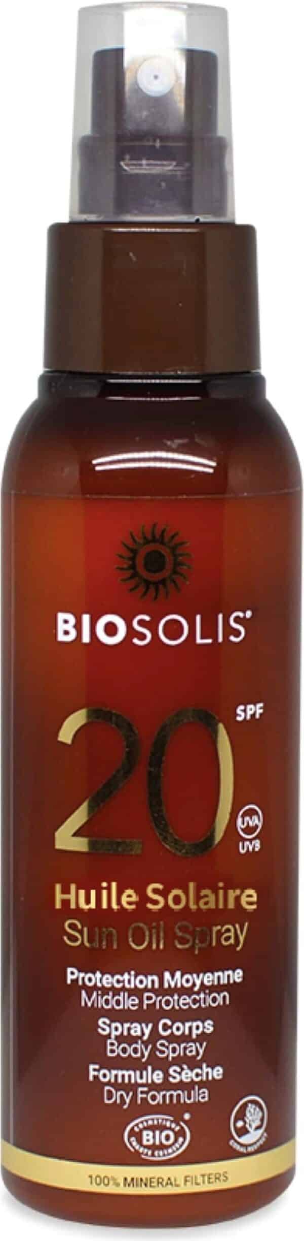 Biosolis Sonnenöl Spray LSF 20 - 100 ml