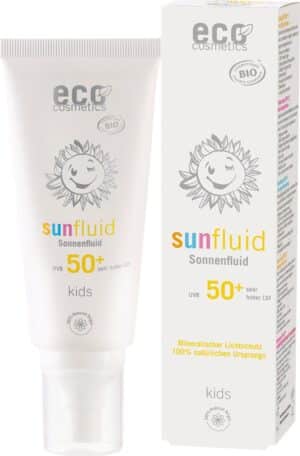 eco cosmetics Kids Sonnenfluid LSF 50+ - 100 ml