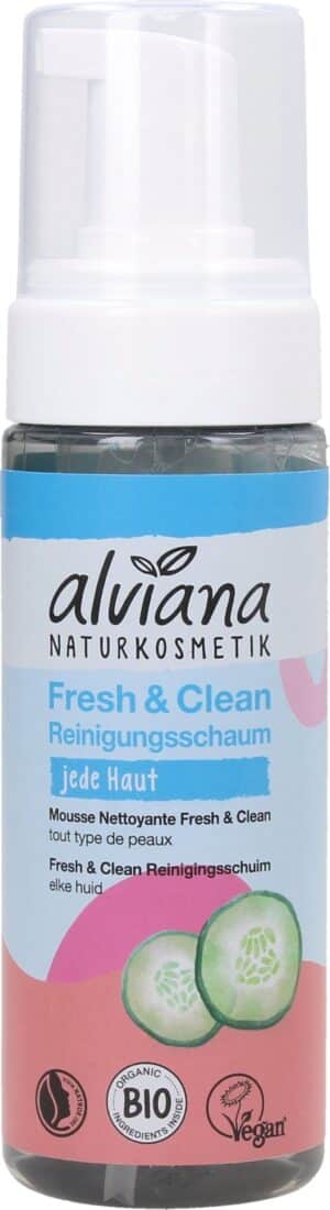 alviana Naturkosmetik Fresh & Clean Reinigungsschaum - 150 ml