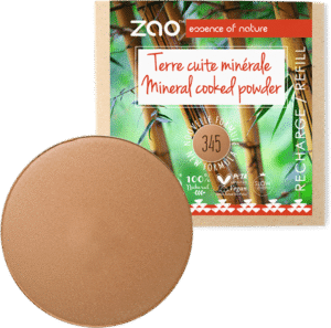 ZAO Refill Mineral Cooked Powder - 345 Milk Chocolate