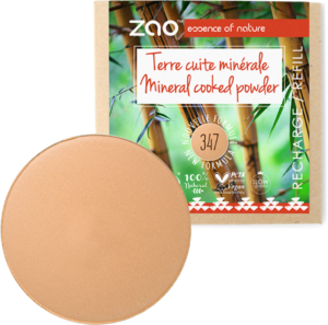 ZAO Refill Mineral Cooked Powder - 347 Apricot Beige