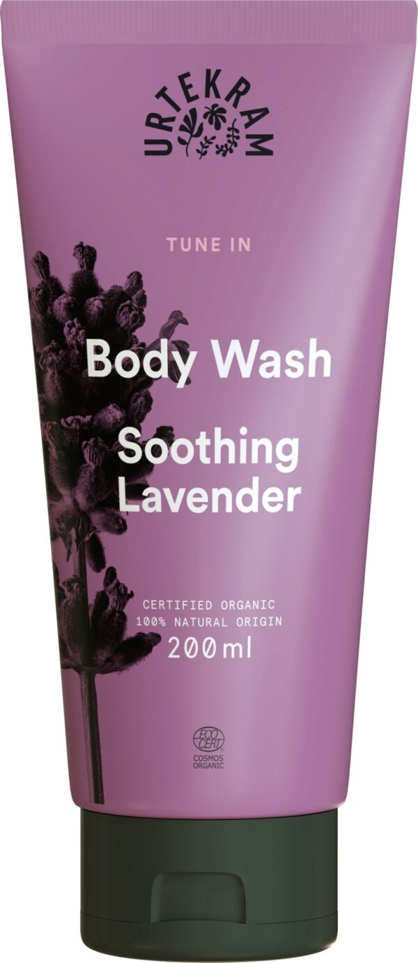 URTEKRAM Soothing Lavender Body Wash - 200 ml