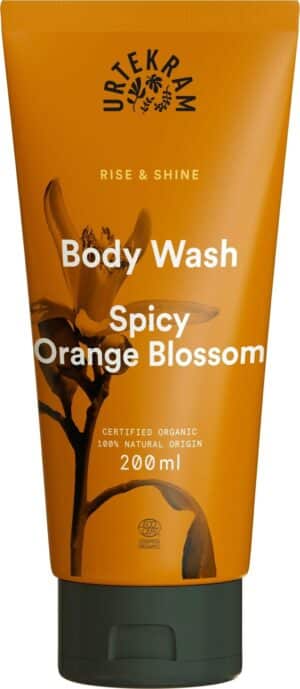 URTEKRAM Spicy Orange Blossom Body Wash - 200 ml