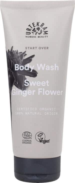 URTEKRAM Sweet Ginger Flower Body Wash - 200 ml