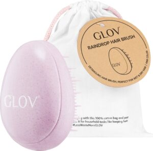 GLOV Raindrop Hairbrush - Pink