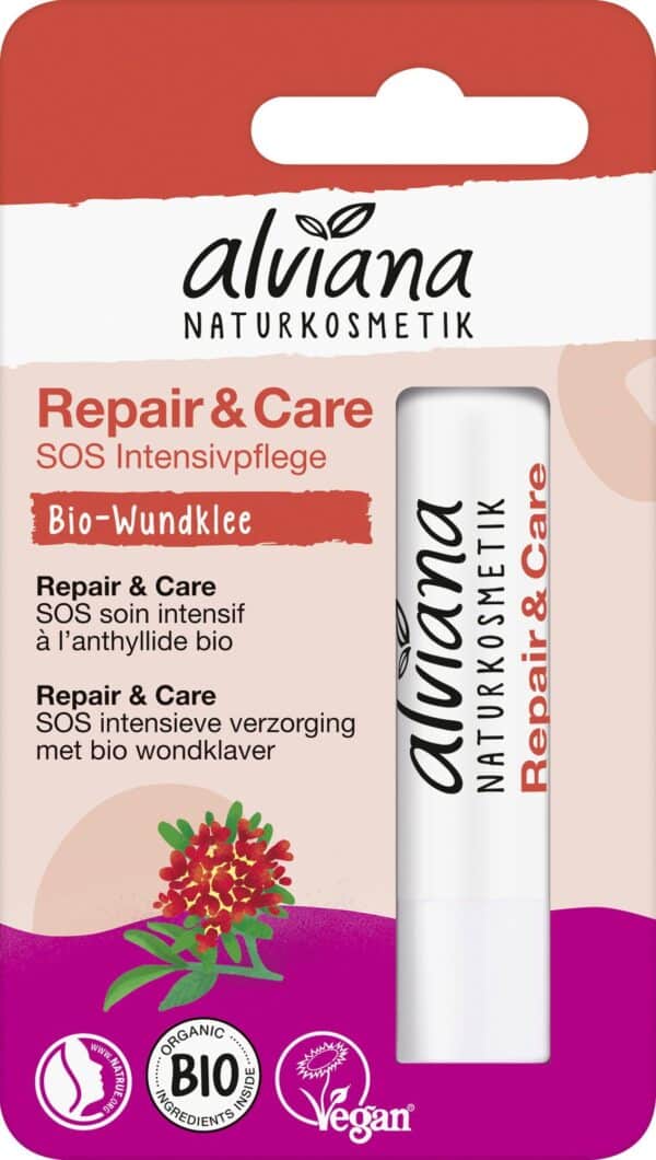 alviana Naturkosmetik Lippenpflegestift Repair & Care - 4