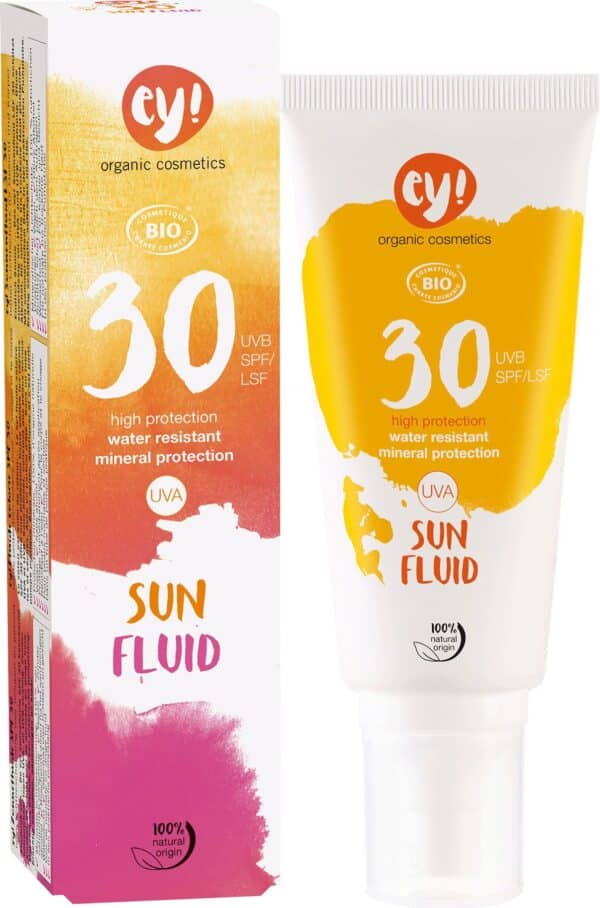 ey! organic cosmetics Sun Fluid SPF 30 - 100 ml