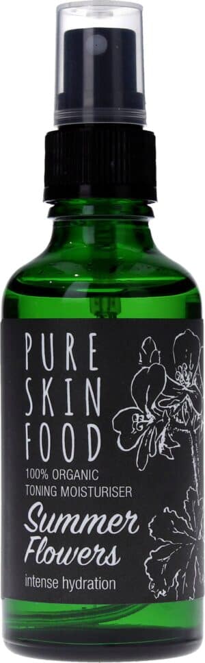 PURE SKIN FOOD Organic Toning Moisturiser Summer Flowers - 50 ml