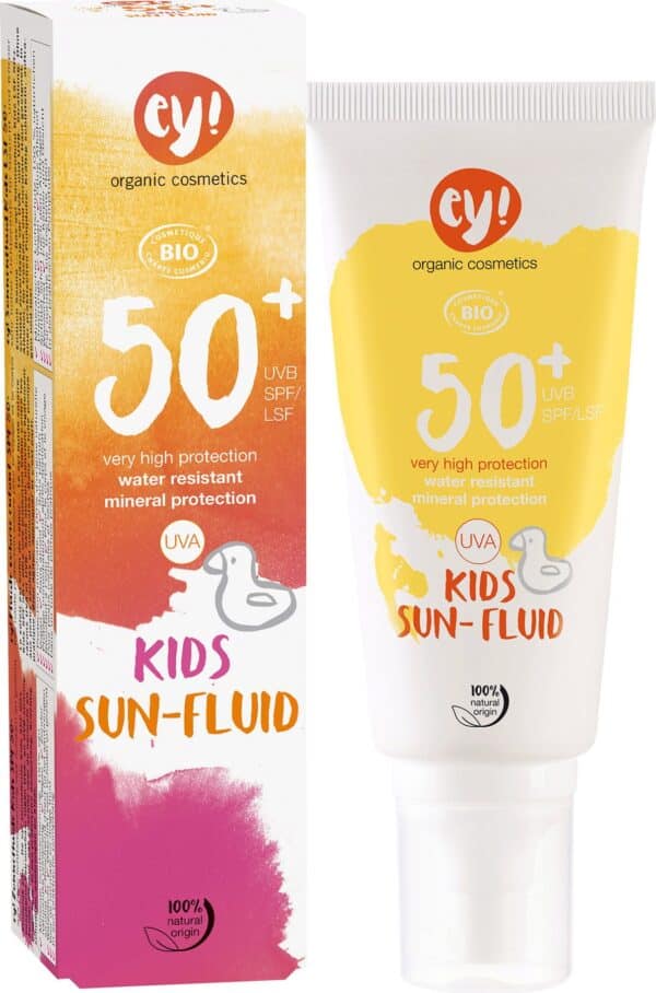 ey! organic cosmetics Sun Fluid Kids SPF 50+ - 100 ml