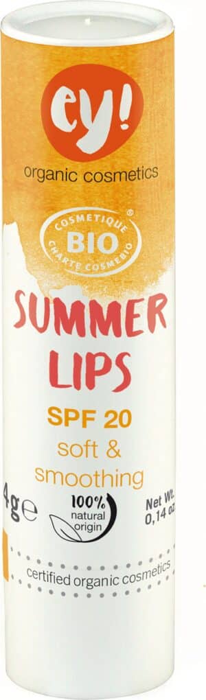 ey! organic cosmetics Summerlips SPF 20 - 4 g