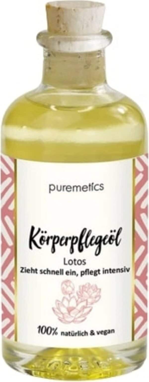 puremetics Körperpflegeöl Lotos - 100 ml