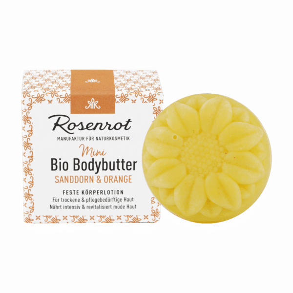 Rosenrot Bio Bodybutter Sanddorn & Orange - 30 g