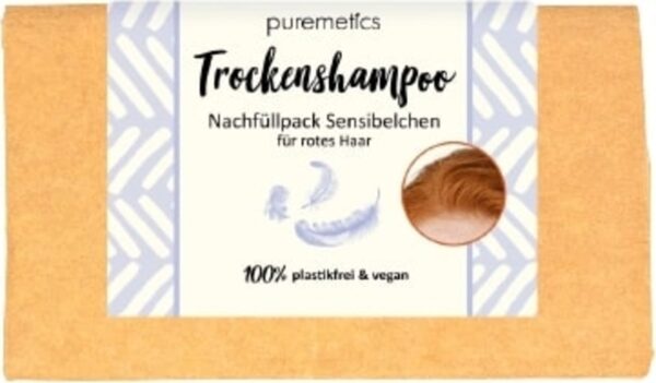 puremetics Trockenshampoo Sensibelchen Rot - Refill 100 g