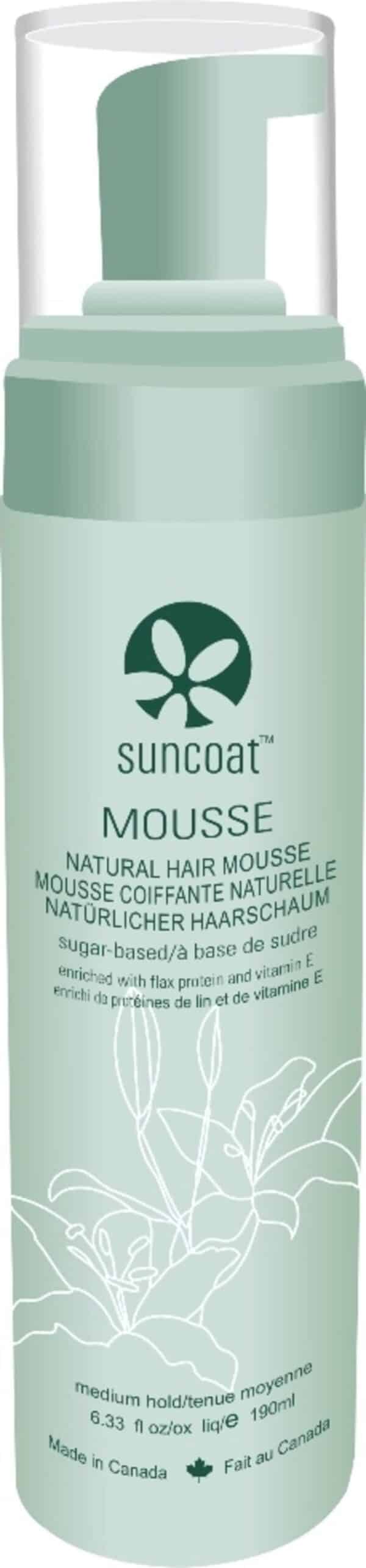 Suncoat Natural Styling Mousse - 190 ml