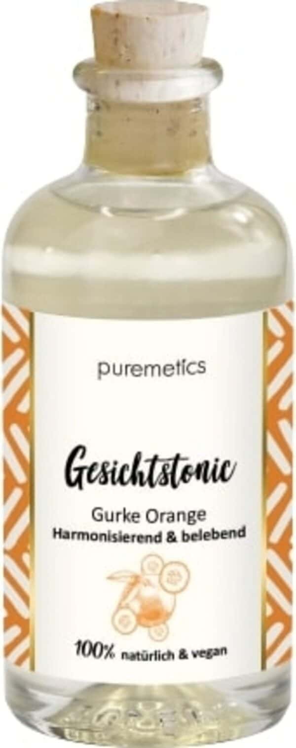 puremetics Gesichtstonic Gurke Orange - 100 ml