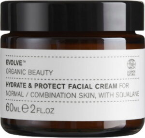 Evolve Organic Beauty Hydrate & Protect Facial Cream - 60 ml