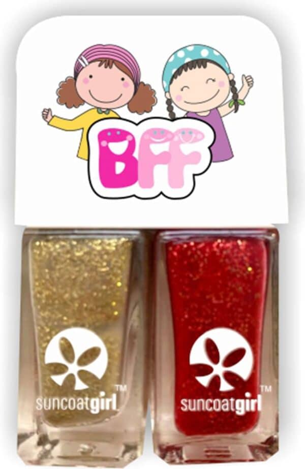 Suncoatgirl BFF Duo Nail Polish Set Sun-Kissed - 1 Set