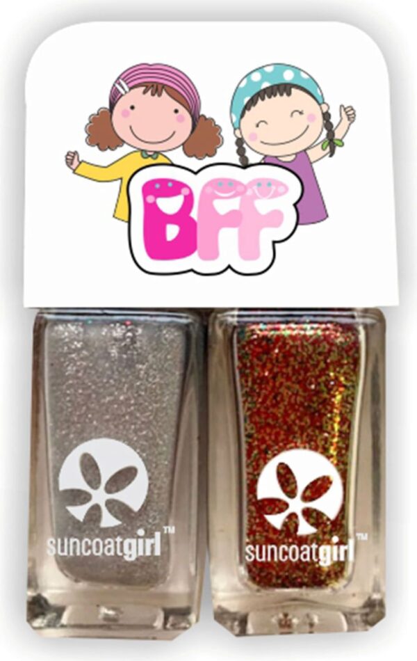 Suncoatgirl BFF Duo Nail Polish Set Glitter Dust - 1 Set