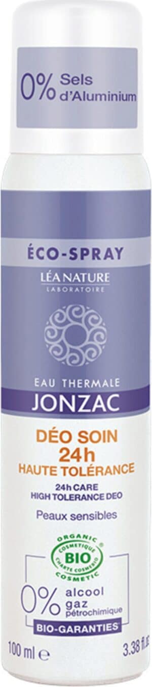 Eau Thermale JONZAC Nutritive 24H Care High Tolerance Deo - 100 ml