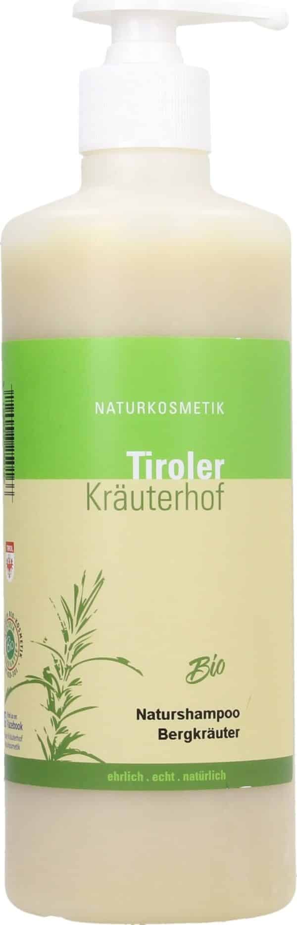 Tiroler Kräuterhof Bio Shampoo Bergkräuter - 500 ml