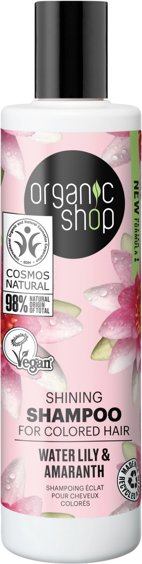 Organic Shop Shining Shampoo Water Lily & Amaranth - 280 ml