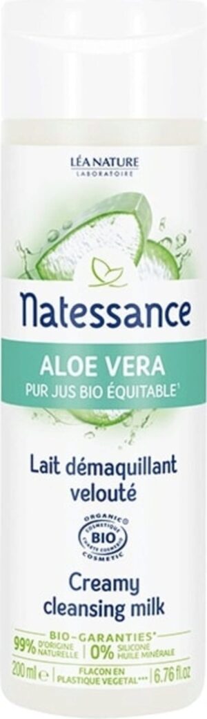 Natessance Reinigungsmilch Aloe Vera - 200 ml