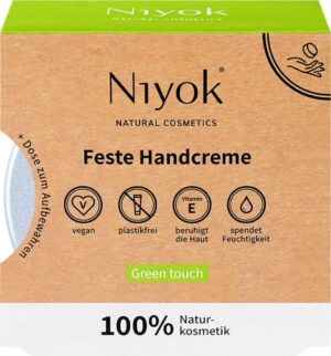 Niyok Feste Handcreme Green Touch - 50 g