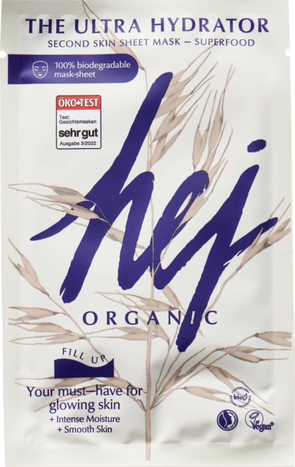 HEJ ORGANIC The Ultra Hydrator Second Skin Sheet Mask - 1 Stk