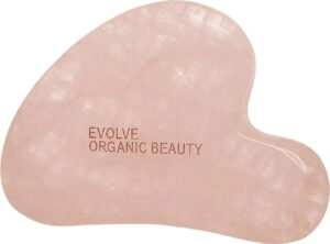 Evolve Organic Beauty Rose Quartz Gua Sha - 1 Stk