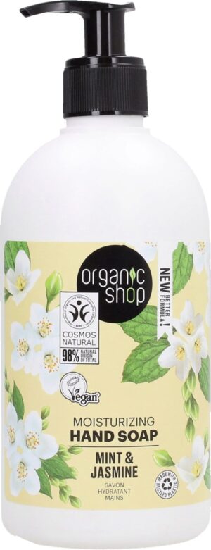 Organic Shop Moisturizing Hand Soap Mint & Jasmin - 500 ml