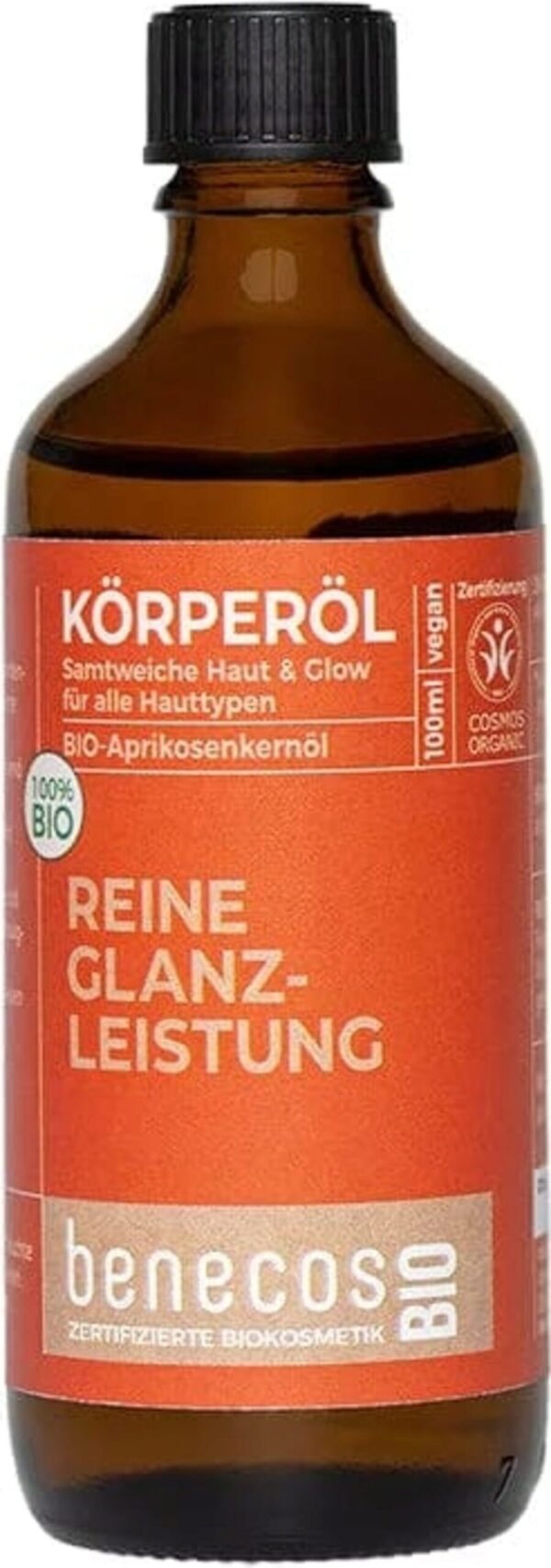 benecosBIO Körperöl "Reine Glanzleistung" - 100 ml