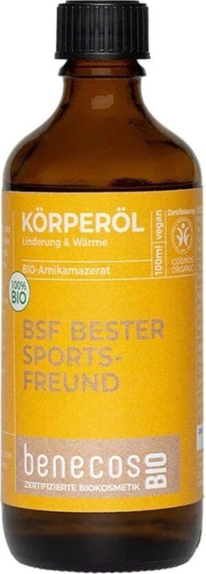 benecosBIO Körperöl "BSF Bester Sportsfreund" - 100 ml