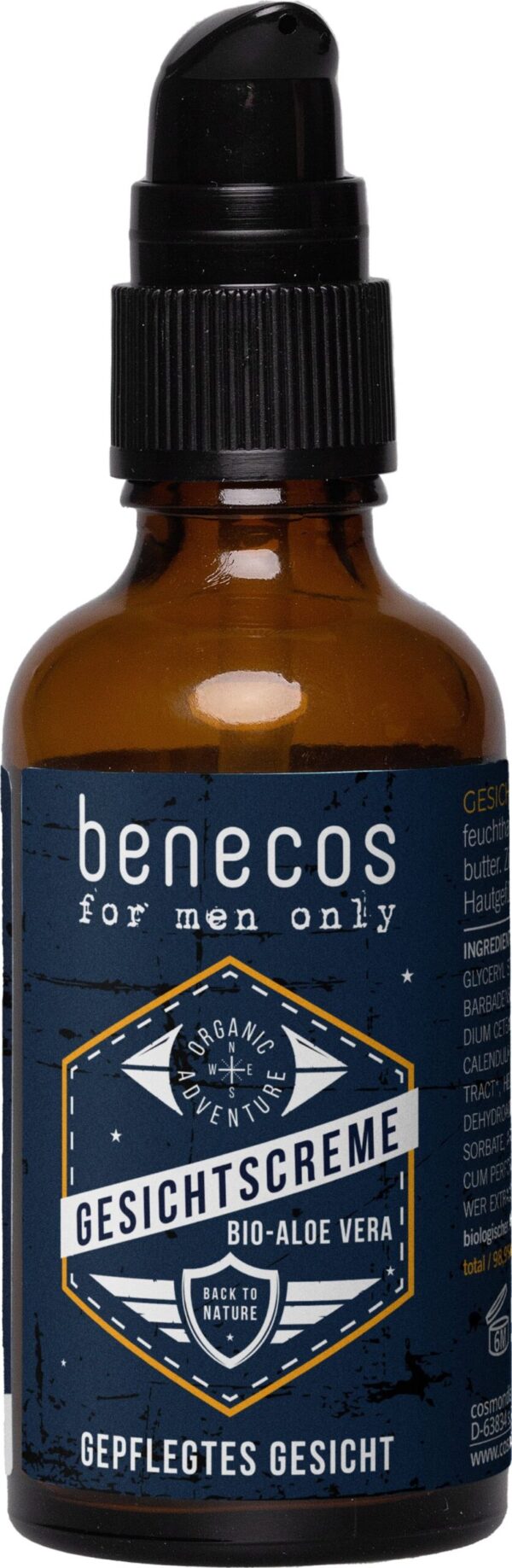 benecos for men only Gesichtscreme - 50 ml