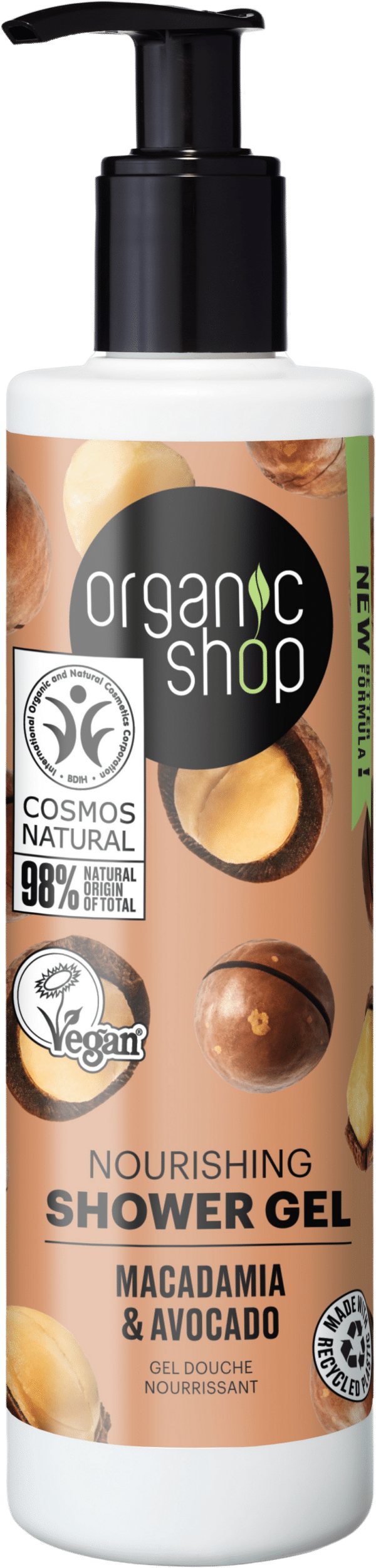 Organic Shop Nourishing Shower Gel Macadamia & Avocado - 280 ml