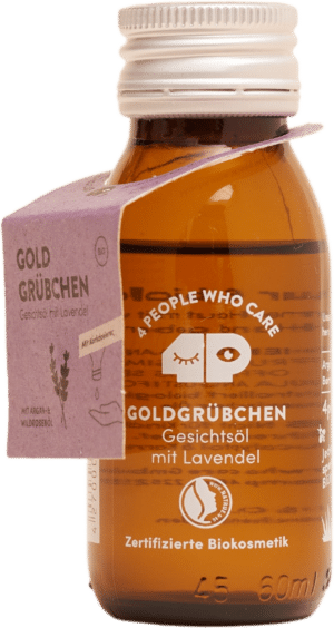 4 PEOPLE WHO CARE Gesichtsöl "Goldgrübchen" - 50 ml